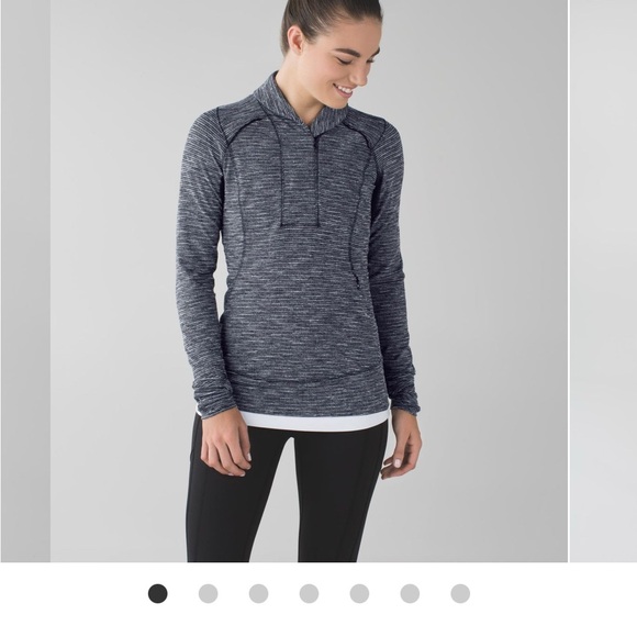 lululemon athletica Sweaters - Lululemon think fast pullover half zip 12